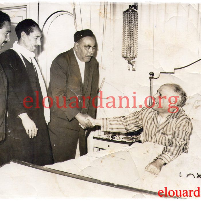 El Ouardani visiting ailing president Bourguiba