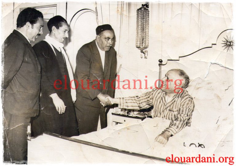 El Ouardani visiting ailing president Bourguiba