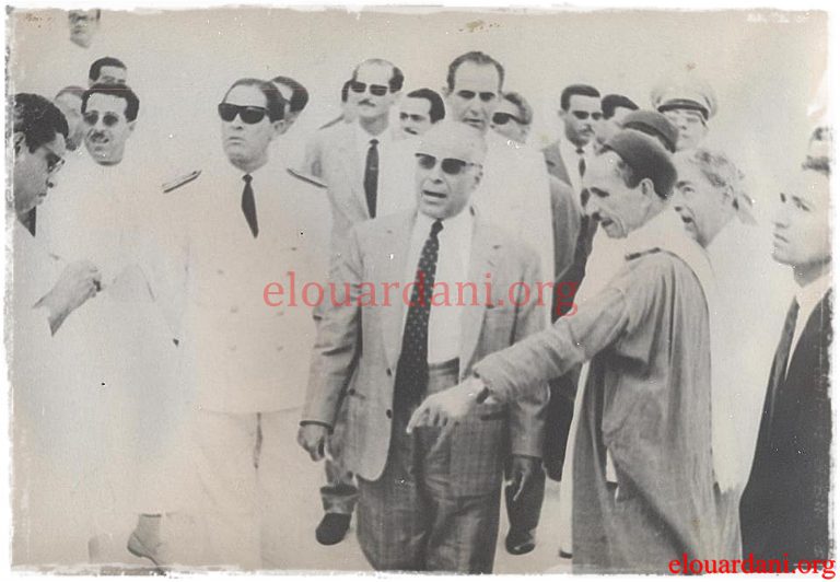 El ourdani with Bourguiba, Amour Chachia, Mohamed Farhat and Allala Laouiti