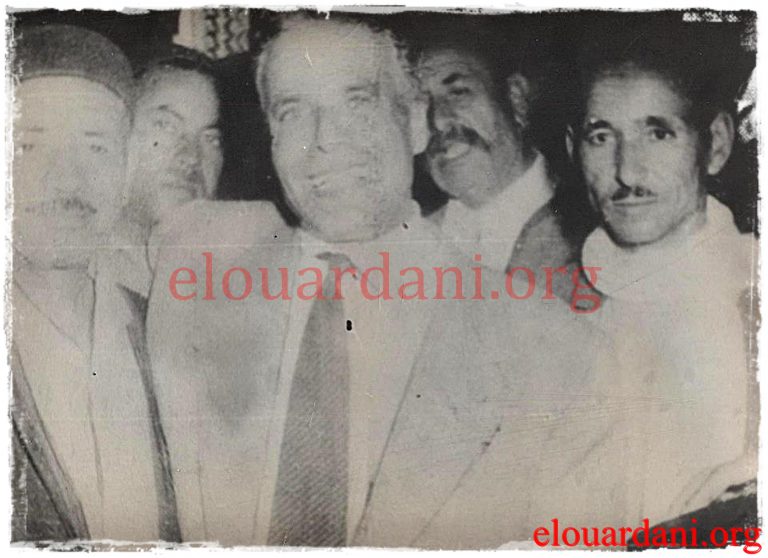 El Ouardani with Bourguiba and Sadek Hamida